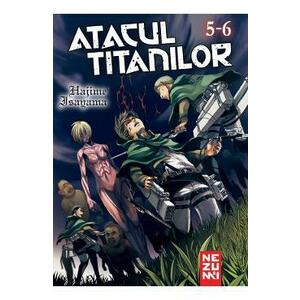Atacul Titanilor Omnibus 3 Vol.5 + Vol.6 - Hajime Isayama imagine