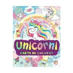 Unicorni. Carte de colorat imagine