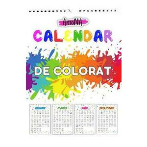 Calendar de colorat imagine