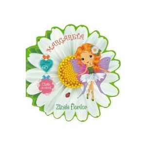 Zanele florilor: Margareta. Carte de colorat cu autocolante imagine