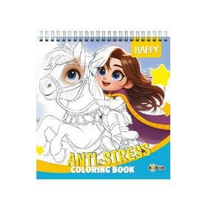 Anti-stress coloring book: Happy imagine