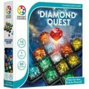 Joc de logica Diamond Quest, cu 100 de provocari, limba romana imagine