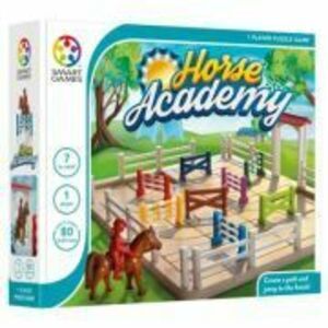 Joc de logica Horse Academy, cu 80 de provocari, limba romana imagine