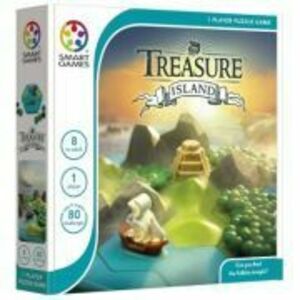 Joc de logica Treasure Island, cu 80 de provocari, limba romana imagine