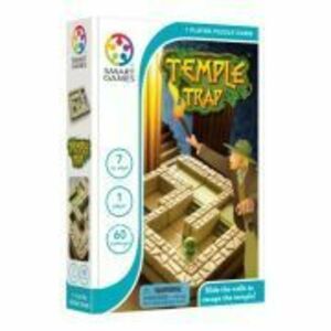 Joc de logica Temple Trap, cu 60 de provocari, limba romana imagine