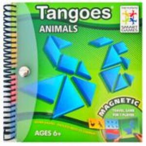 Joc de logica Tangoes Animals, cu 60 de provocari, limba romana imagine