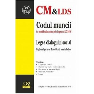 Codul muncii si Legea dialogului social 2018 | imagine