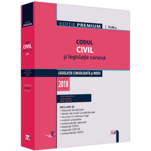 Codul civil si legislatie conexa 2018 | Dan Lupascu imagine