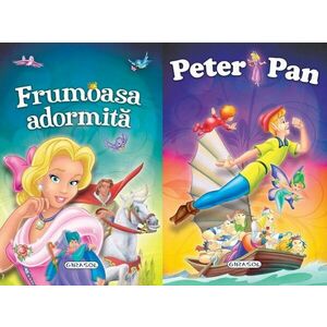2 Povesti: Frumoasa adormita si Peter Pan | imagine