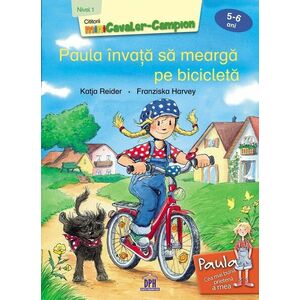 Paula invata sa mearga pe bicicleta - Nivelul I | Katja Reider imagine