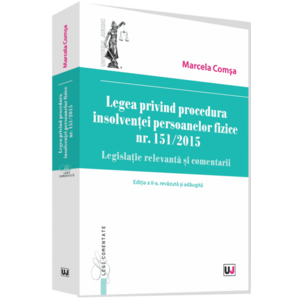 Legea privind procedura insolventei persoanelor fizice nr. 151/2015 | Marcela Comsa imagine