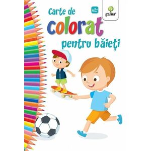 Carte de colorat pentru baietei | imagine