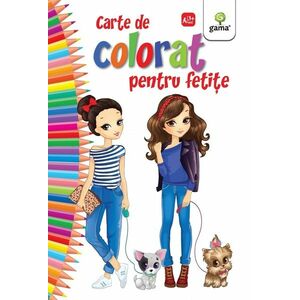 Carte de colorat pentru fetite | imagine