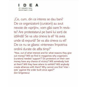 Revista Idea Arta+Soc nr. 50 | imagine