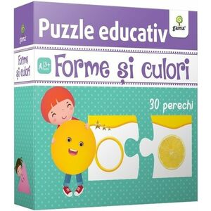 Forme si culori - Puzzle educativ imagine