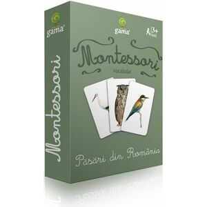 Carti de joc Montessori - Pasari din Romania | imagine