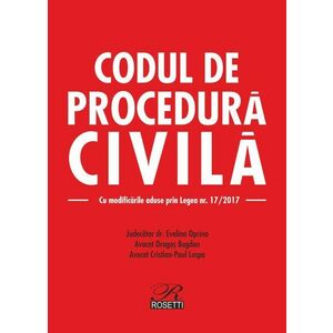 Codul de procedura civila | Dragos Bogdan, Evelina Oprina, Cristian Paul Lospa imagine