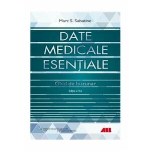 Date medicale esentiale | Marc S. Sabatine imagine