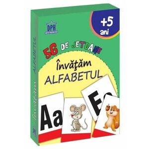 Învățăm alfabetul - 56 de jetoane imagine