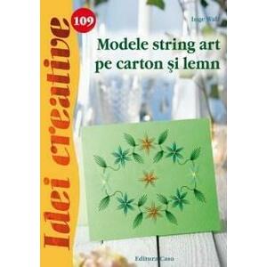Modele string art pe carton si lemn | Inge Walz imagine