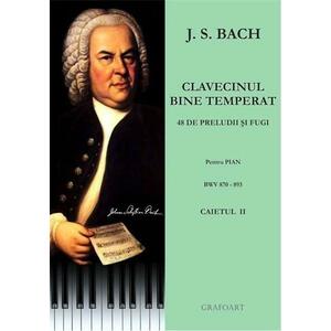 Clavecinul bine temperat Vol. 2 BWV 870-893 | Johann Sebastian Bach imagine