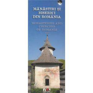 Mini Album Manastiri din Romania (roman-englez) | imagine