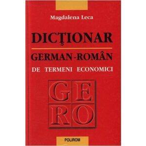 Dictionar german-roman de termeni economici imagine