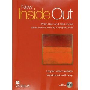 New Inside Out Upper Intermediate Workbook With Key | Sue Kay, Vaughan Jones imagine