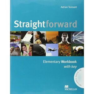 Straightforward Elementary Workbook Pack With Key | Adrian Tennant imagine