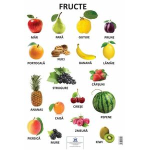 Planșă - Fructe imagine