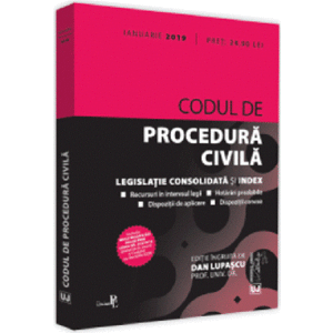 Codul de procedura civila. Ianuarie 2019 | imagine