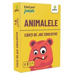 Carti De Joc Educative - Animalele | imagine