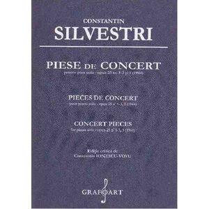 Piese de concert pentru pian solo opus 25 nr.1-3 si 5 | Constantin Silvestri imagine