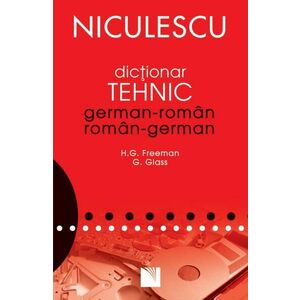 Dicţionar tehnic german-român/român-german imagine