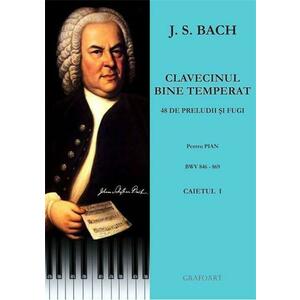 Clavecinul bine temperat Vol. 1 BWV 846-869 | Johann Sebastian Bach imagine