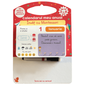 Calendarul meu anual. Invat cu Montessori | Stephanie Boudaillle-Lorin imagine
