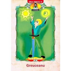 Greuceanu - Carte de colorat | Ionel Nedelcu imagine