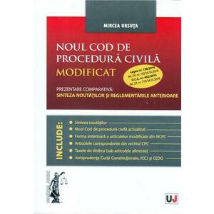 Noul Cod de procedura civila modificat | Mircea Ursuta imagine