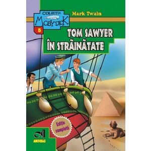 Tom Sawyer in strainatate | Mark Twain imagine