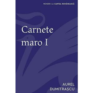 Carnete maro I - Aurel Dumitrascu imagine