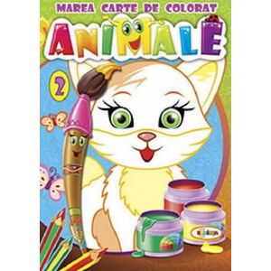 Marea carte de colorat - Animale - Volumul 2 | imagine