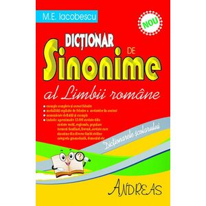 Dictionar de sinonime al limbii romane | M.E. Iacobescu imagine