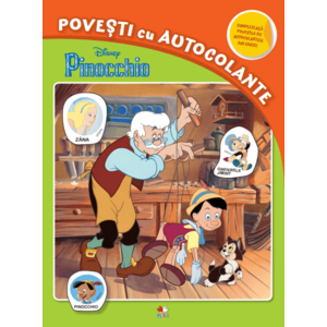 Pinochio - Povesti cu Autocolante | imagine
