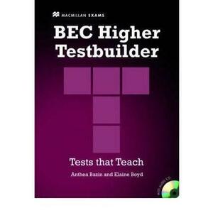 BEC Higher Testbuilder with Answer Key and Audio CDs | Elaine Boyd, Anthea Bazin imagine