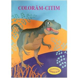 Coloram-citim: Tiranozaur. Dinozauri | imagine