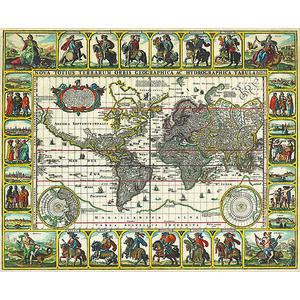 Harta Lumea 1652 | imagine