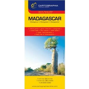 Harta rutiera Madagascar | imagine