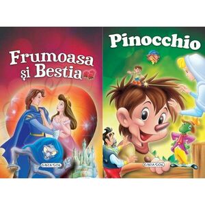 2 Povesti: Frumoasa si Bestia si Pinocchio imagine