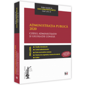 Administratia publica 2020 | Dan Constantin Mata imagine
