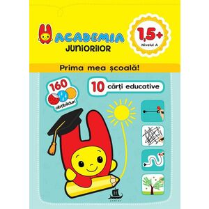 Academia juniorilor - 10 carti de activitati inteligente si distractive pentru grupa mica | Ilona Bakse imagine